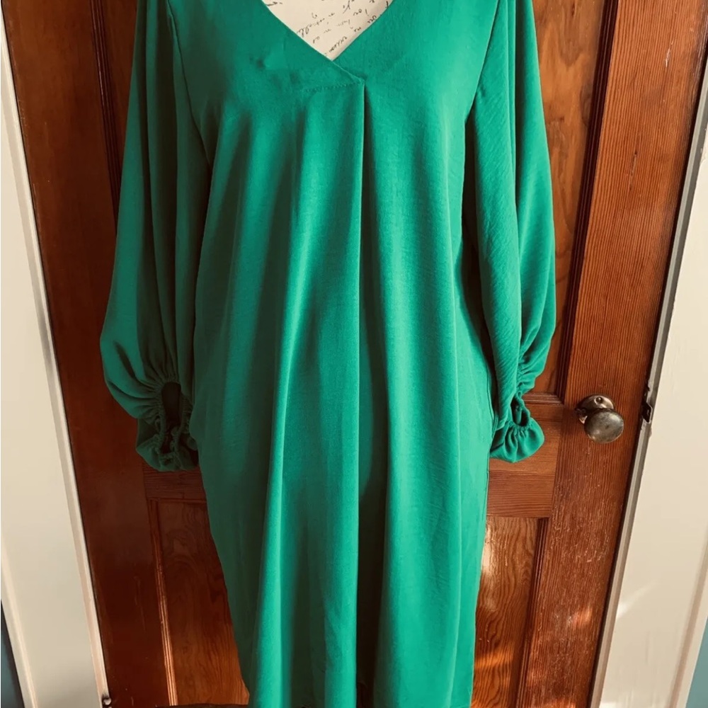 🍀☘️🍀ee:some Shamrock Green Dress (L)🍀☘️🍀